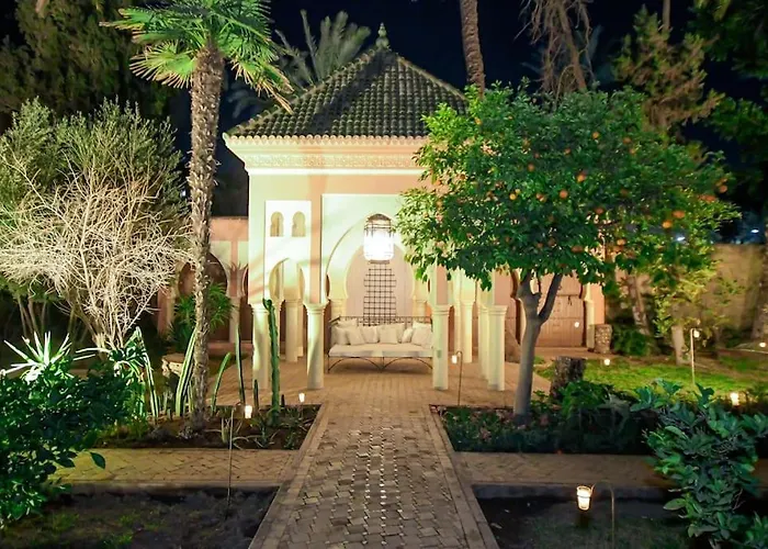 Villa Riad Luxe Centre Marrakech Majorelle Rue Yves St Laurent